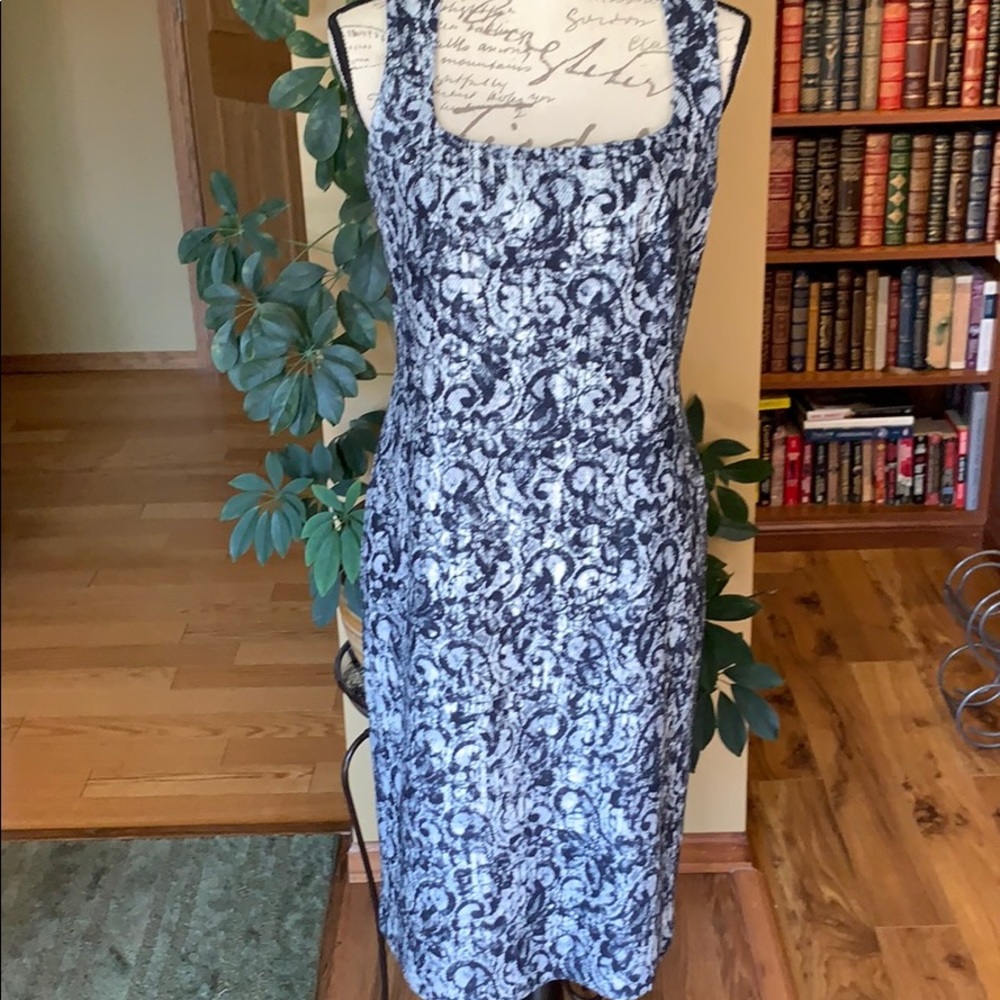 Gorgeous Worth New York Fall Dress 👗 Navy Blue